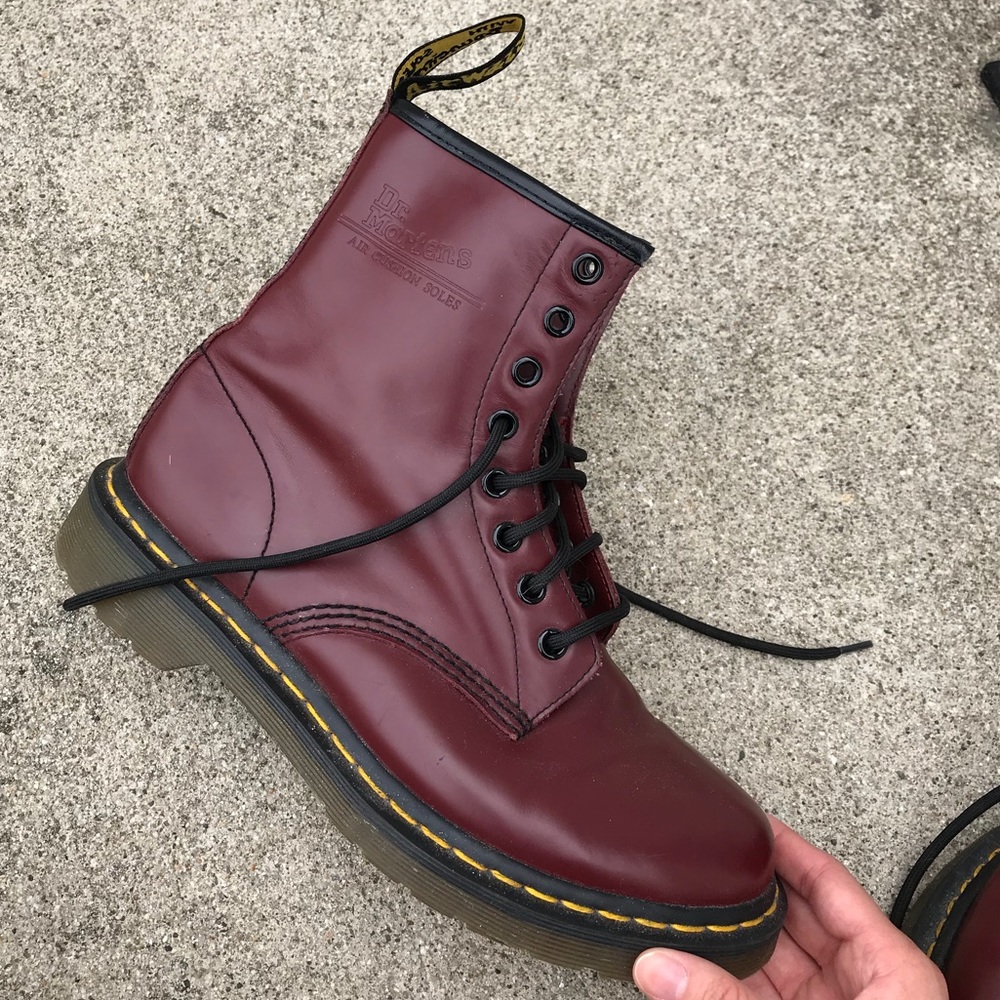 *NEW* CHERRY RED DOC MARTENS